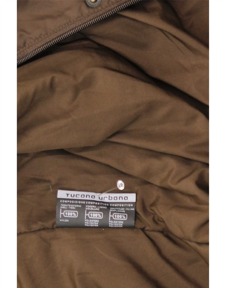 Tucano Urbano Veste utilitaire pour hommes UK 38 Nylon marron moyen