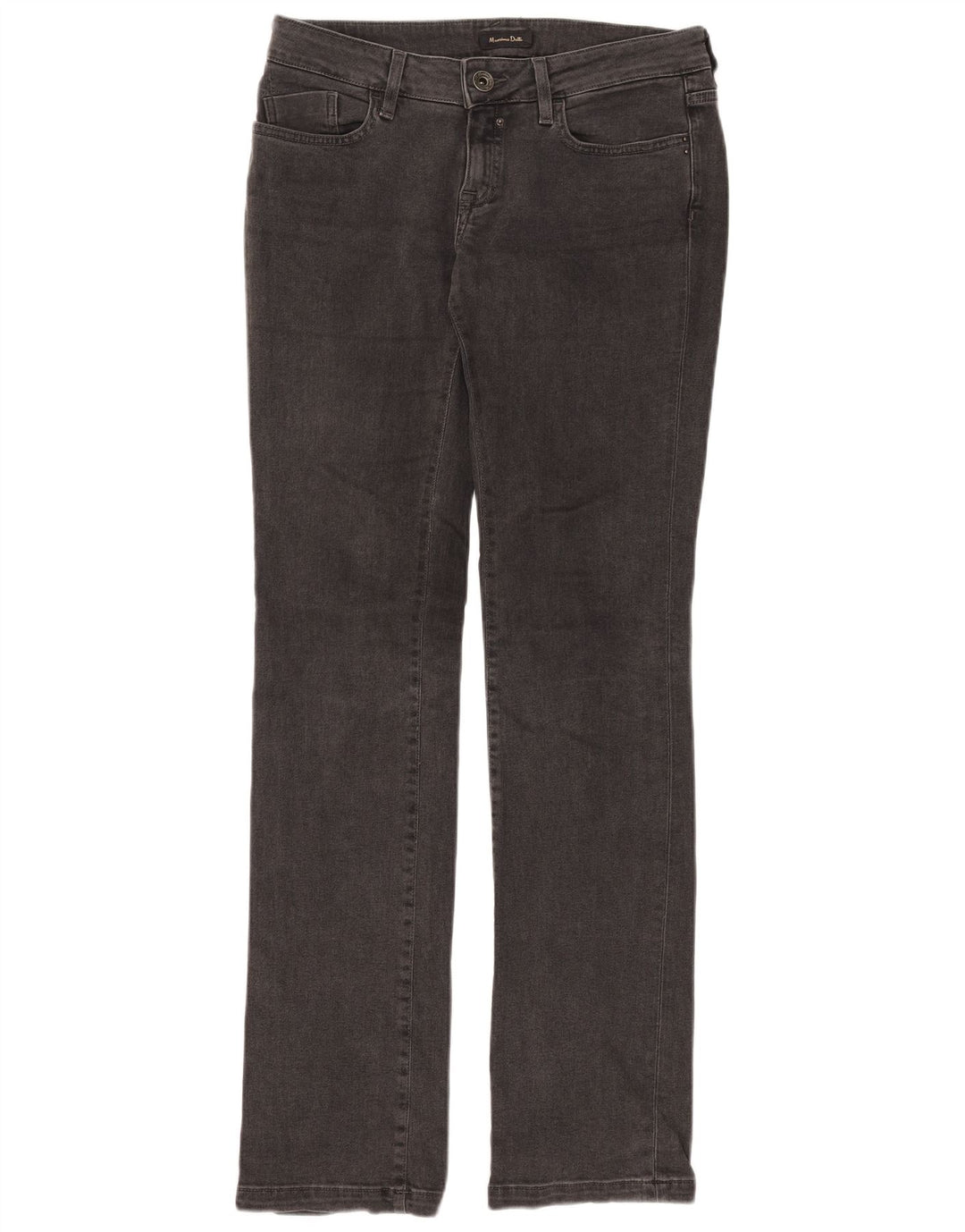 Massimo Dutti Jean Slim Femme W29 L33 Gris Coton