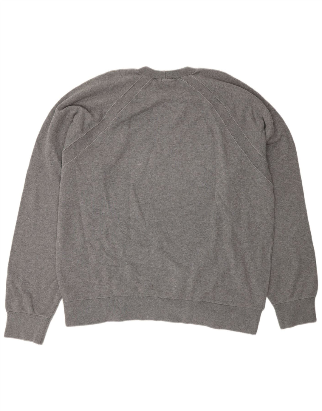 Playlife Sweat-shirt graphique pour homme en coton gris 2XL