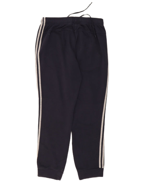 Adidas Pantalon de survêtement pour homme en coton bleu marine Taille L