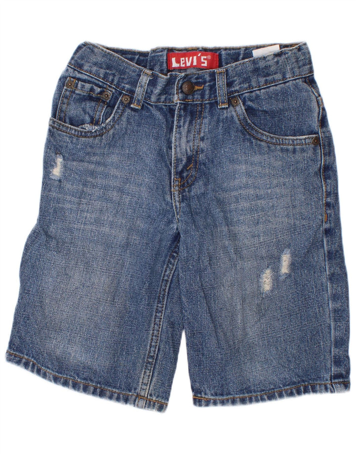 Levi's Short en Jean Garçon 6-7 Ans W24 Bleu Ramie