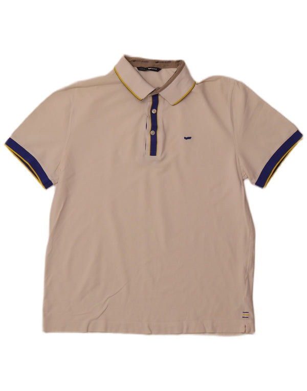 GAS Polo Homme Grand Blanc Coton