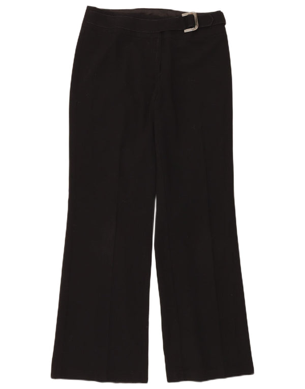 Marks & Spencer Pantalon décontracté bootcut pour femme UK 10 Small W30 L32 Noir