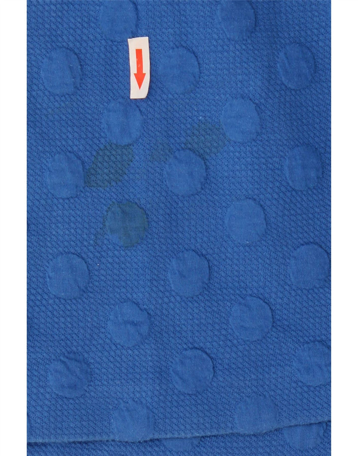 Jupe trapèze Boden pour femme UK 10 Small W28 Bleu à pois Polyester