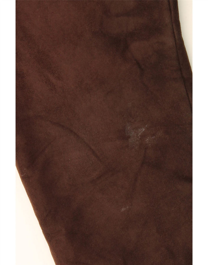 MARKS & SPENCER Veste Sherpa Homme UK 41/43 Large Marron Polyester