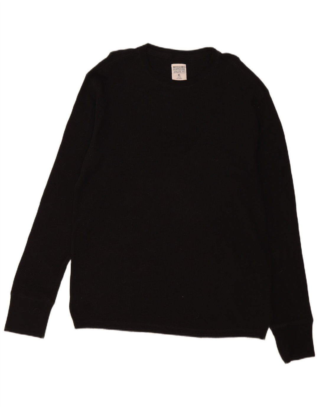 Mossimo Pull col rond homme XL coton noir