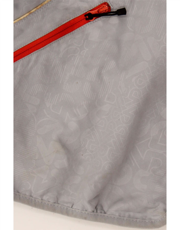 NIKE Mens Graphic Tracksuit Top Jacket Large Grey Polyester Vintage Nike and Second-Hand Nike from Messina Hembry 
