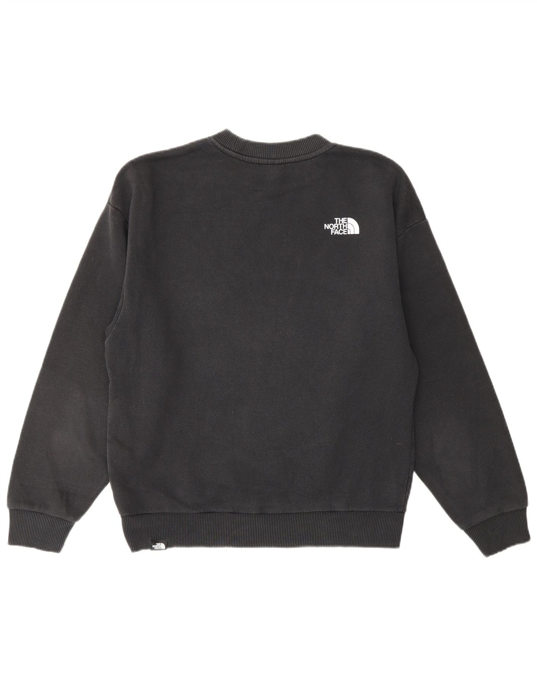 THE NORTH FACE Sweat-shirt graphique pour femme UK 14 en coton noir moyen