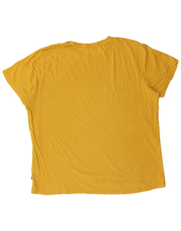Puma T-shirt graphique pour homme 2XL Jaune Coton