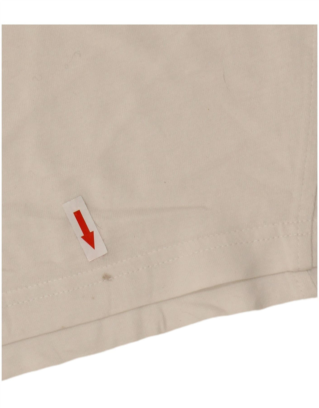 Champion T-Shirt Graphique Homme Blanc Moyen Coton Colorblock