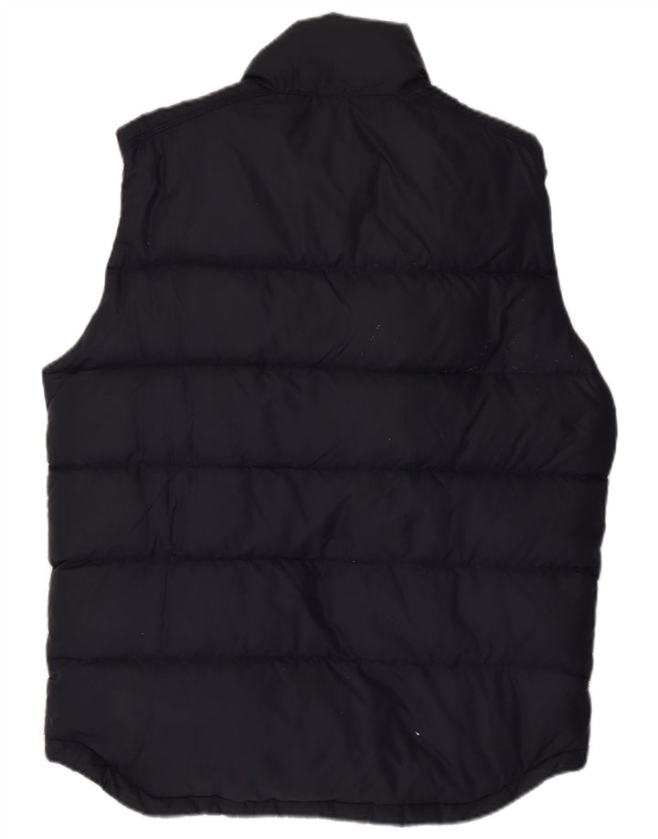 TOMMY HILFIGER Gilet rembourré pour hommes UK 40 Large Bleu Marine Nylon