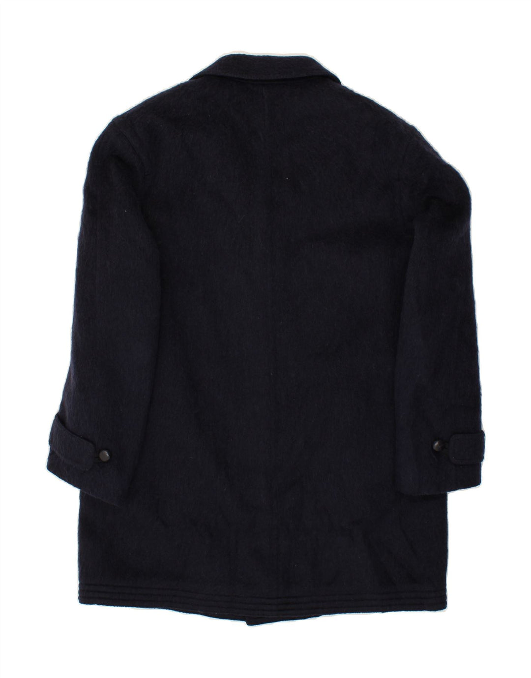 DOLOMITEN Manteau Homme UK 38 Moyen Bleu Marine Mohair