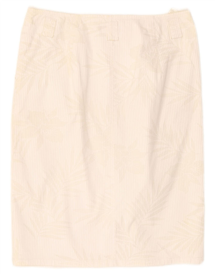 Taifun Jupe crayon femme W28 moyen blanc floral