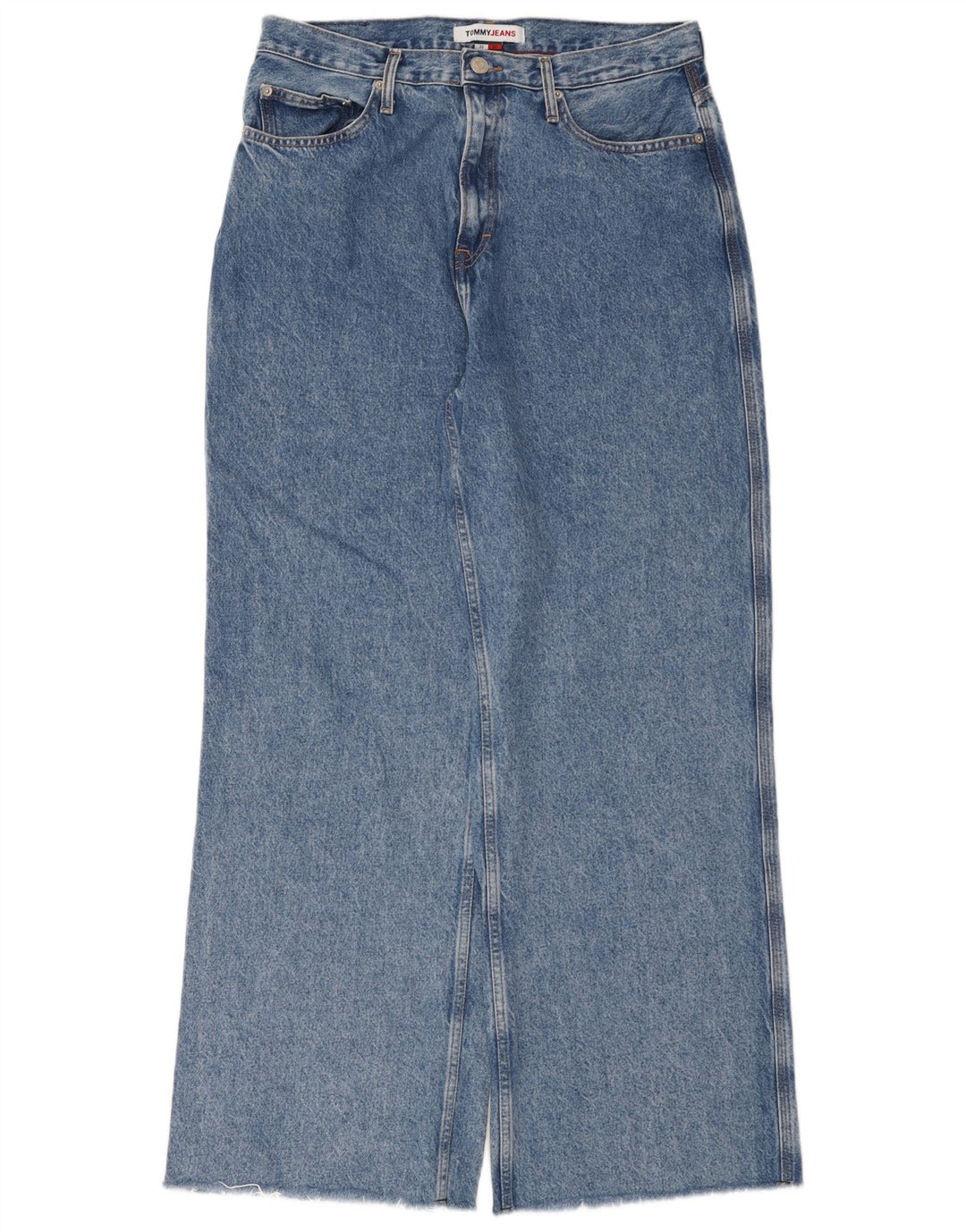 Tommy Hilfiger Jean large pour femme W32 L32 Bleu