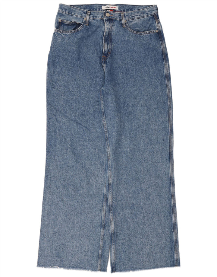 Tommy Hilfiger Jean large pour femme W32 L32 Bleu