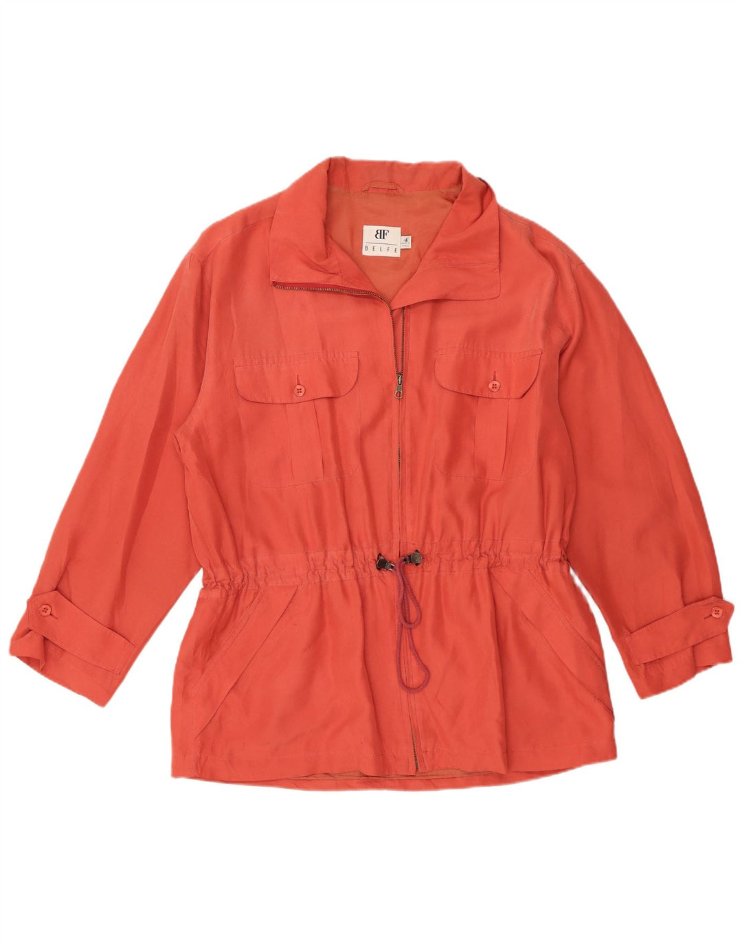 Belfe Veste Utilitaire Femme IT 48 XL Orange Soie