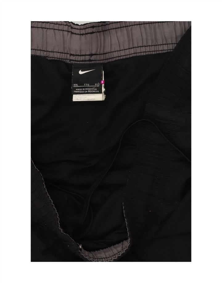 Nike Short de sport pour homme 2XL Noir Polyester