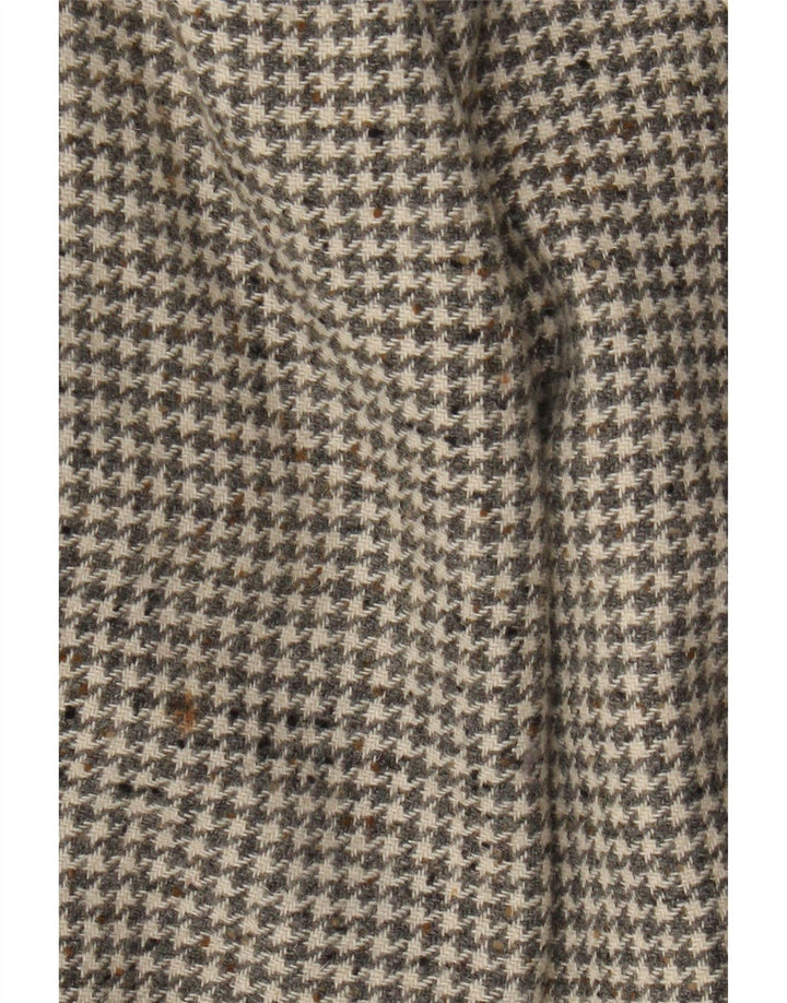 Division Vogue Veste Blazer 2 Boutons pour Homme UK 38 Pied-de-Poule Gris Moyen