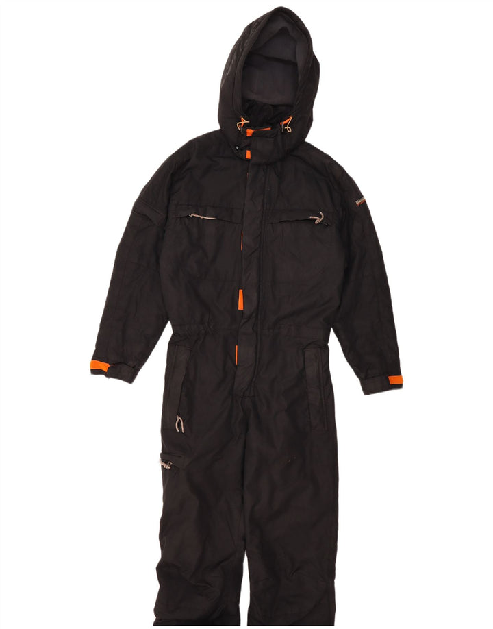 Napapijri Combinaison de Ski à Capuche Homme Noir Moyen Polyamide