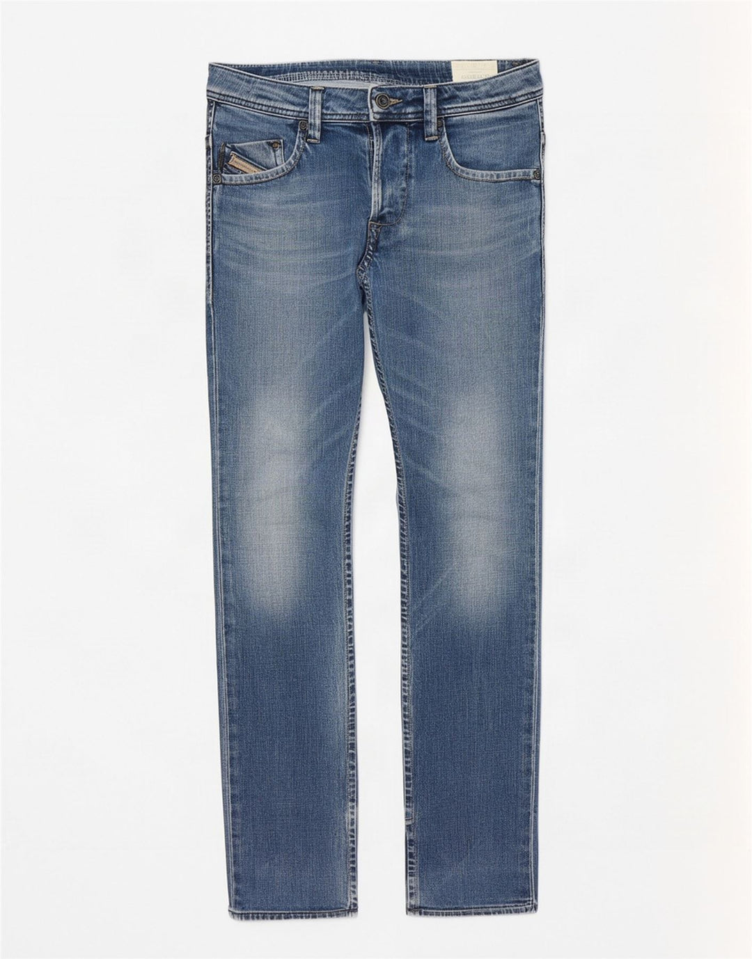 Diesel Jean Darron Slim Droit W30 L32 Homme Bleu Coton