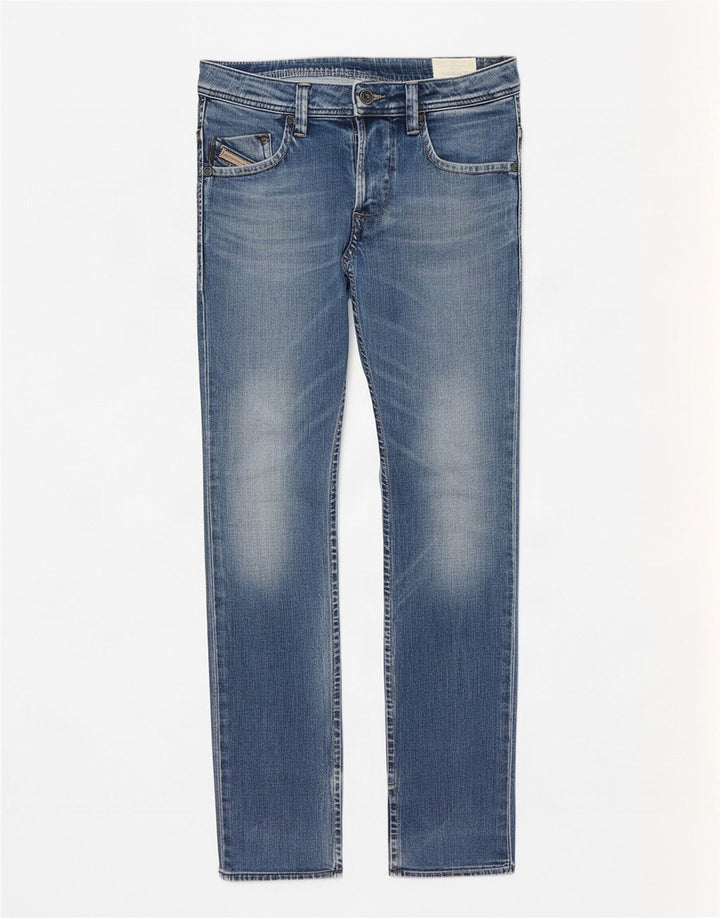 Diesel Jean Darron Slim Droit W30 L32 Homme Bleu Coton