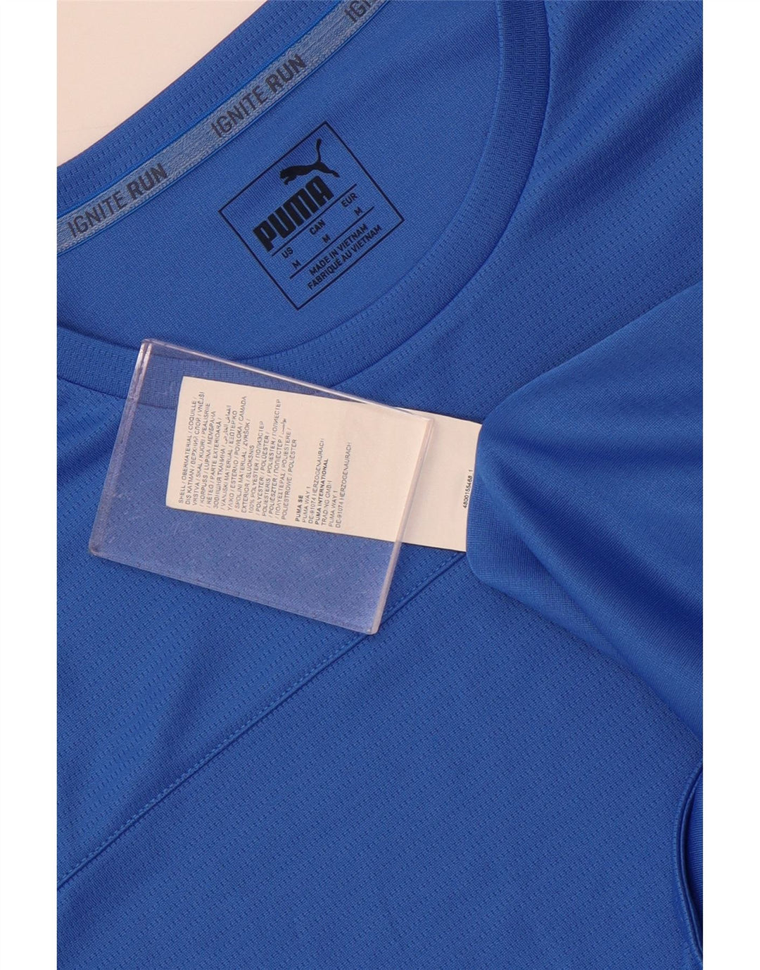 Puma T-Shirt Homme Bleu Moyen Polyester