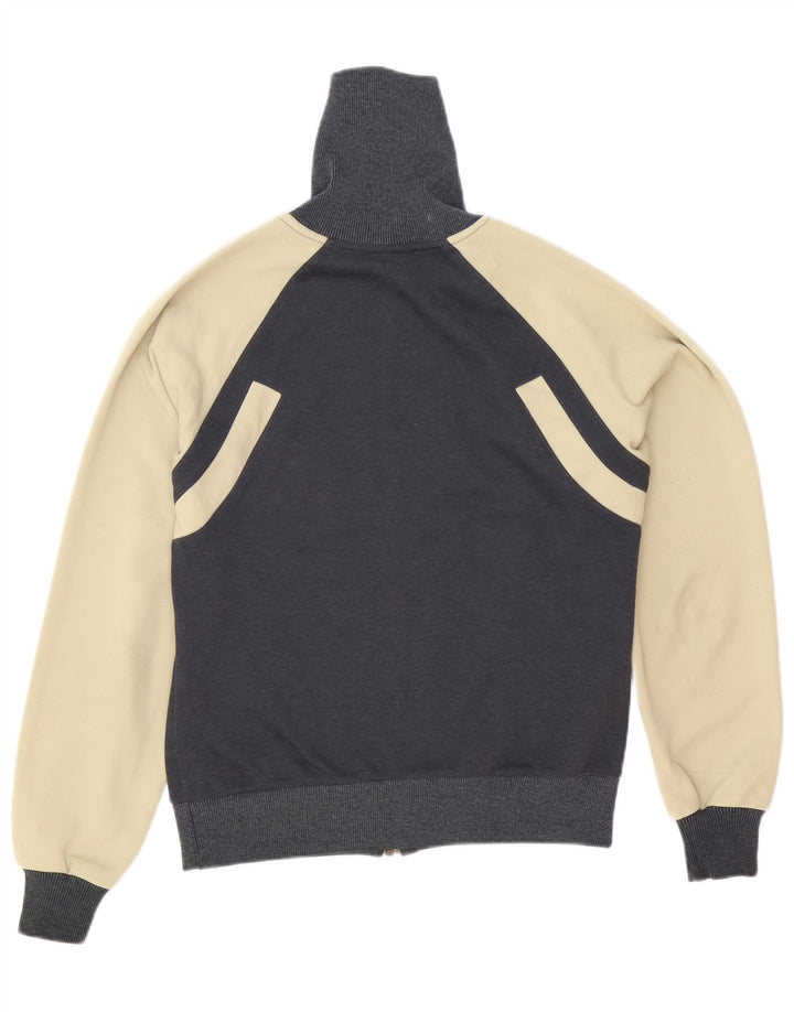 Puma Veste de survêtement pour homme XS Gris Colorblock Polyester
