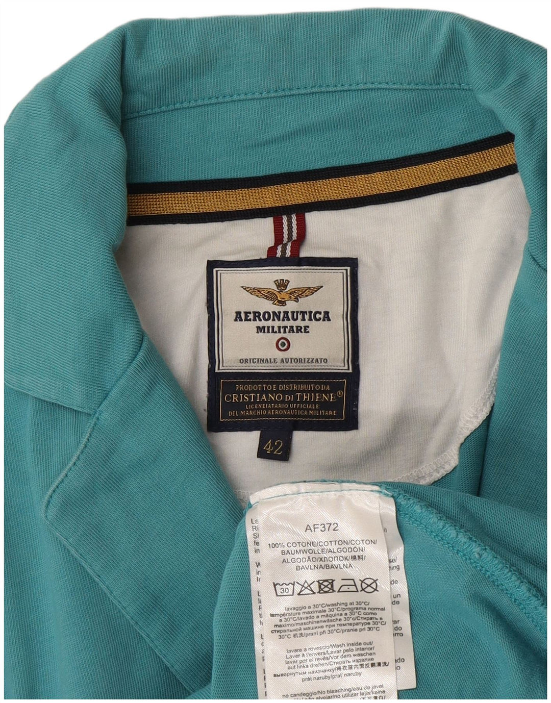 Aeronautica Militare Veste Blazer 2 Boutons Femme IT 42 Bleu Moyen Coton