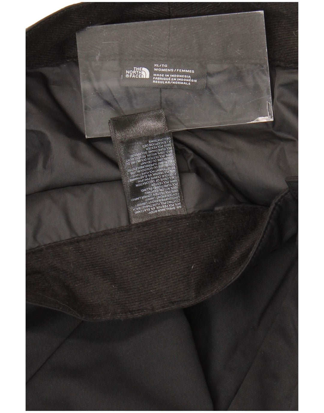 The North Face Pantalon de ski femme UK 18 XL Noir Polyester