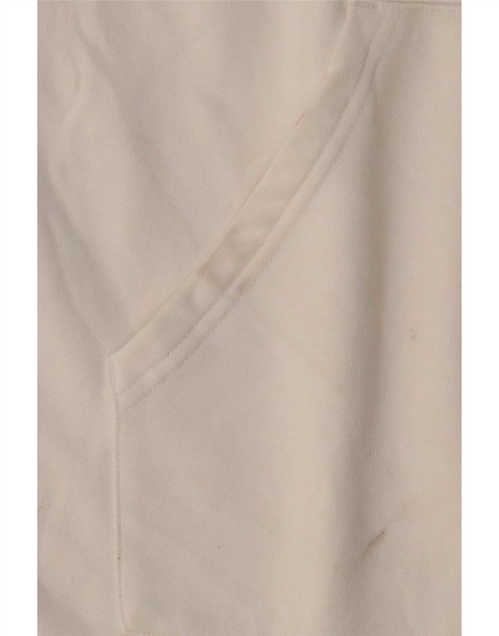 ADIDAS Veste de survêtement pour femme UK 16/18 Grand coton blanc