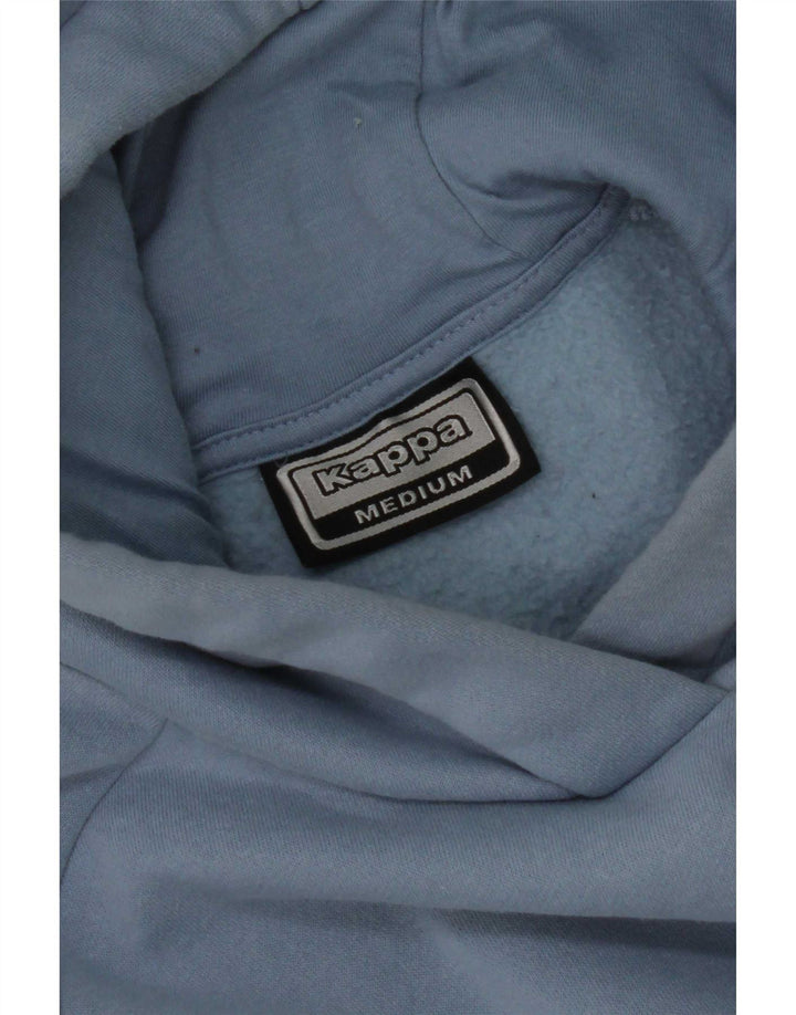Kappa Pull à Capuche Graphique Homme Bleu Moyen