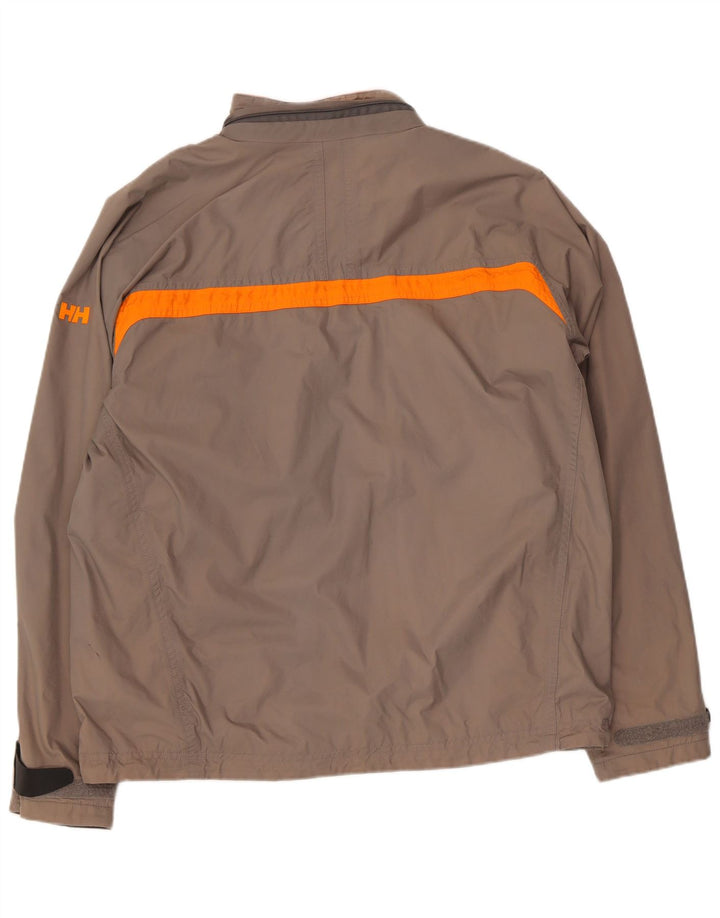 Helly Hansen Veste de pluie pour homme UK 40 Large Gris Nylon