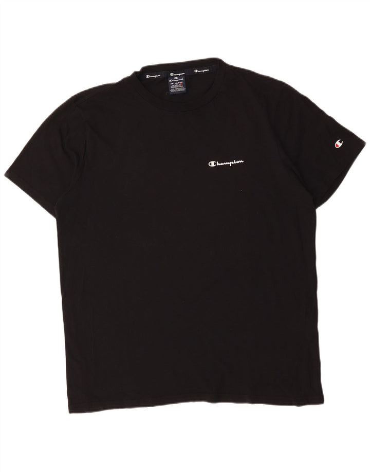Champion T-Shirt Homme Haut 2XL Noir