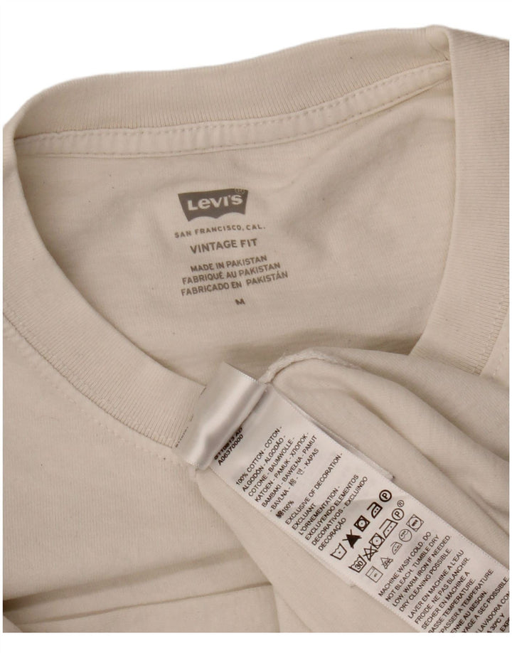 Levi's Tee-Shirt Vintage Fit Homme Blanc Moyen Coton