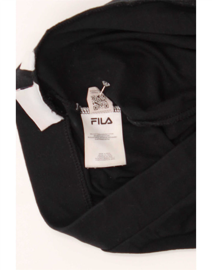 Fila Leggings graphiques pour femmes UK 12 coton noir moyen