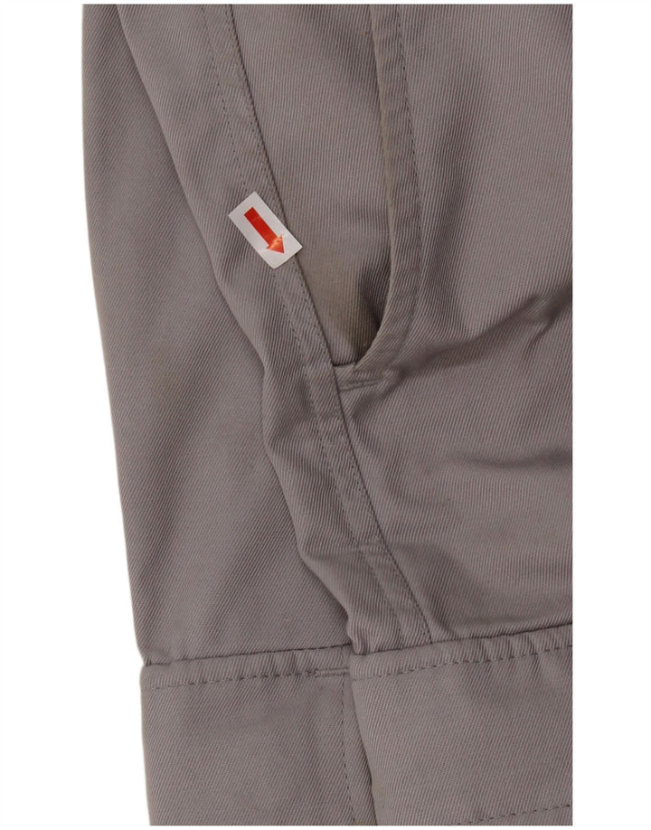 BIG STAR Pantalon Cargo Droit Homme W33 L32 Gris Coton