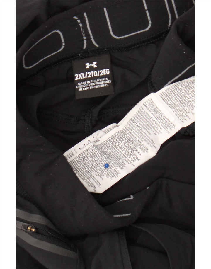 Under Armour Pantalon de Survêtement Graphique Joggers 2XL Homme Noir Polyester