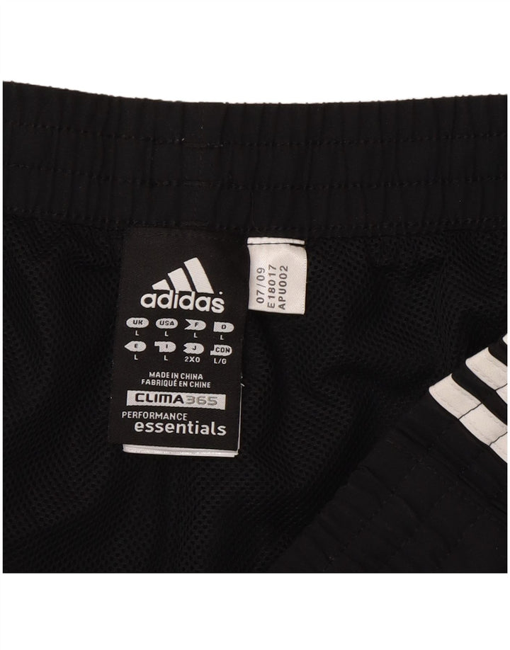 Adidas Short de sport pour homme Large Noir Polyester Sports