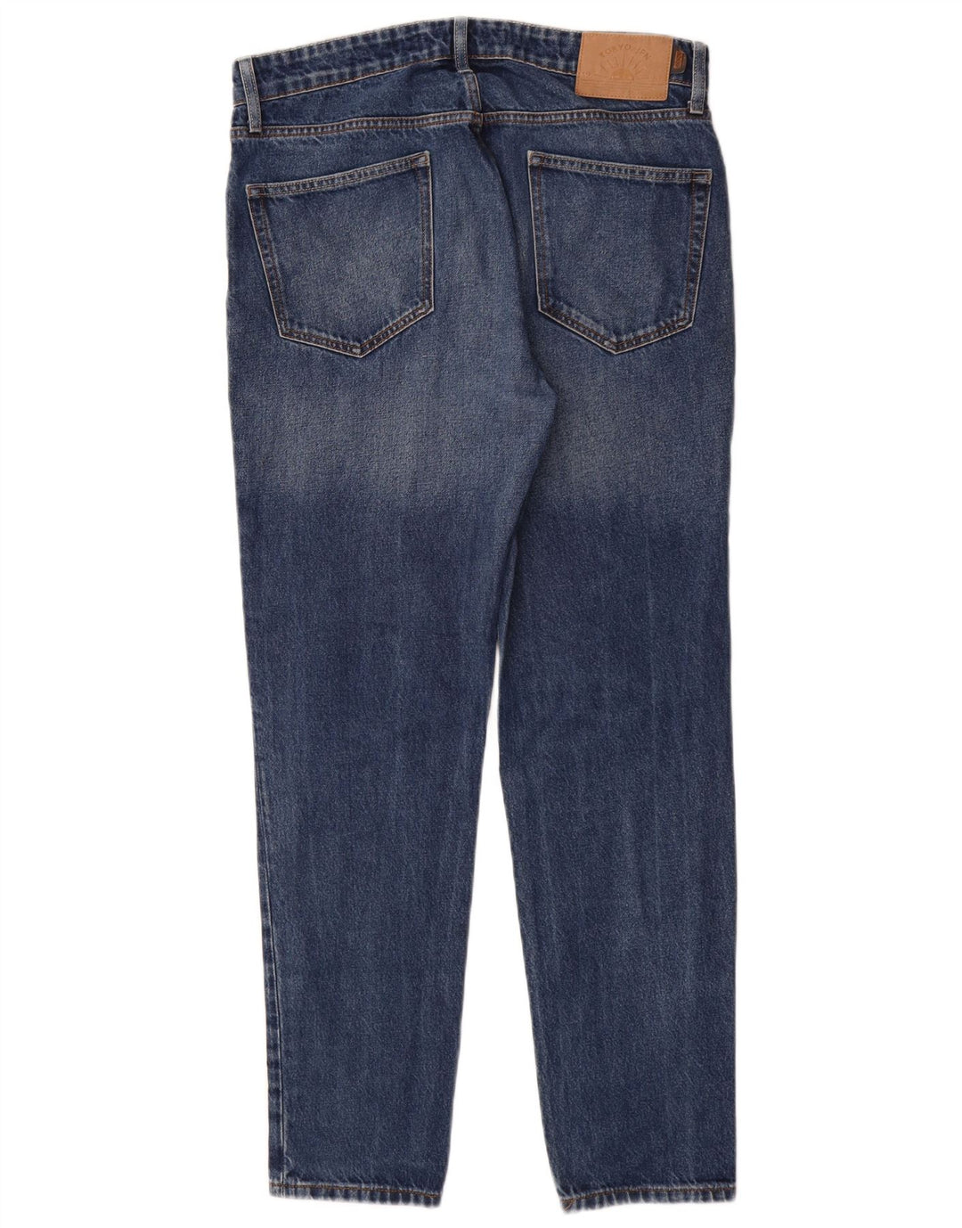 SUPERDRY Jean Fuselé Homme W32 L32 Bleu Coton