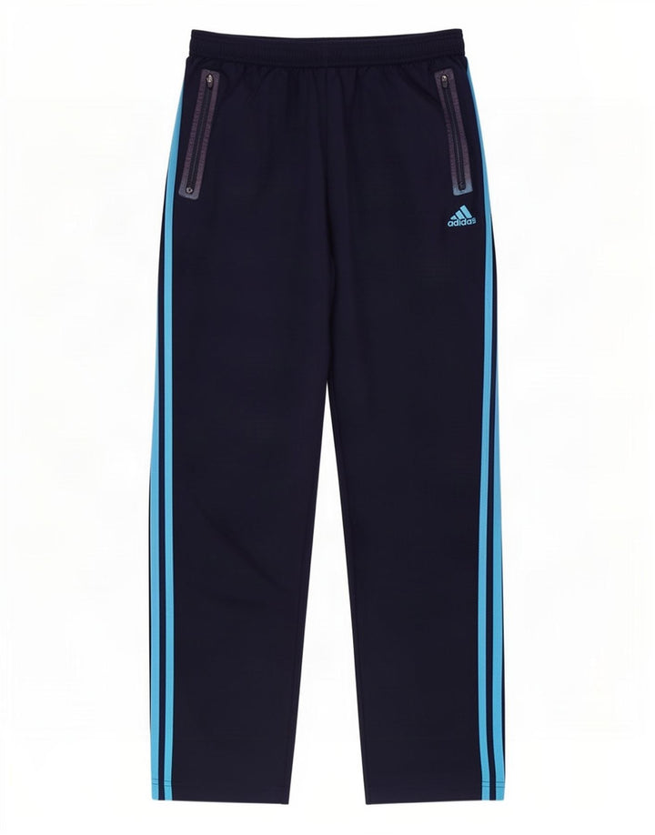 Adidas Pantalon de survêtement Climacool pour homme Large Bleu marine Polyester