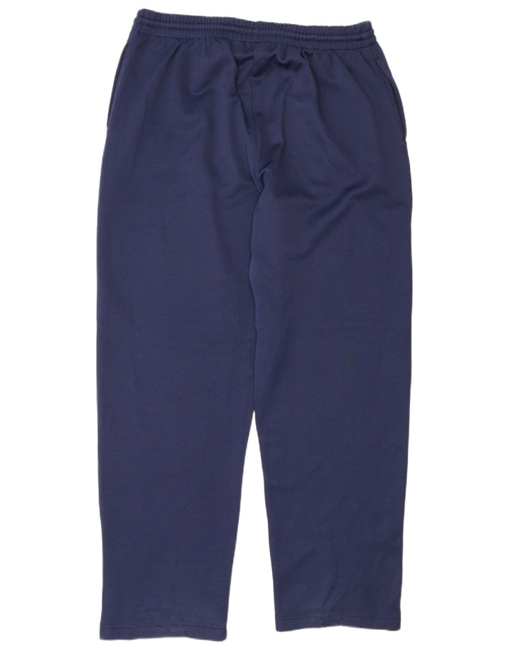 Reebok Pantalon de Survêtement Graphique Homme Large Bleu Marine Polyester