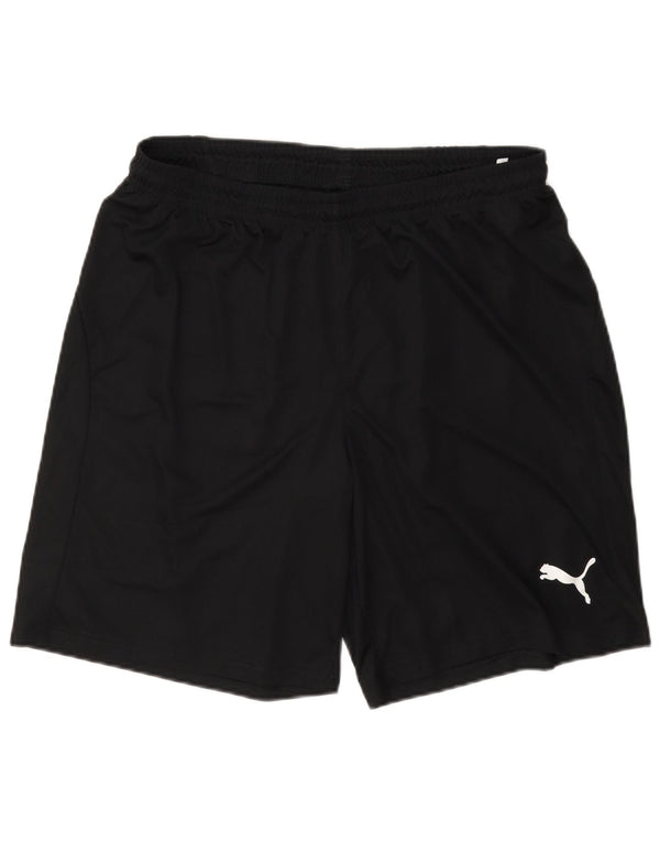 Puma Short de sport pour homme Large Noir Polyester