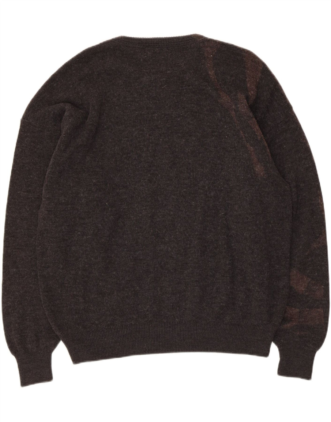 Croft & Barrow Pull ras du cou pour homme, grand, gris, argyle/diamant