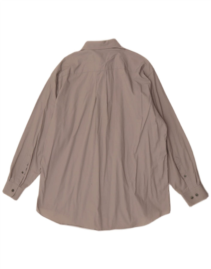 Nautica Chemise Homme Taille 17 XL Coton Gris