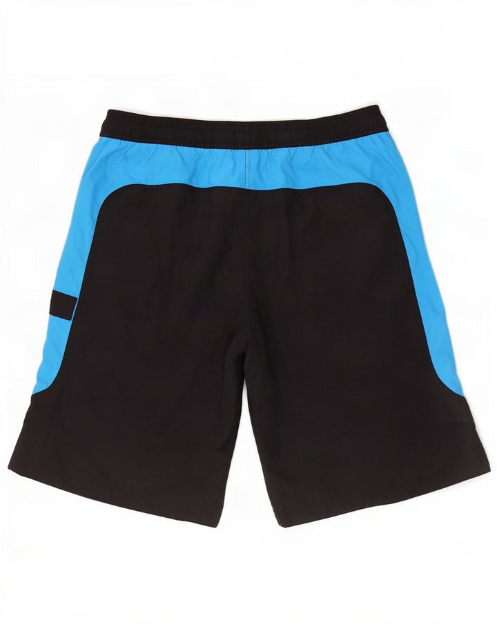 Adidas Short de bain pour homme Large Noir Colorblock Polyester