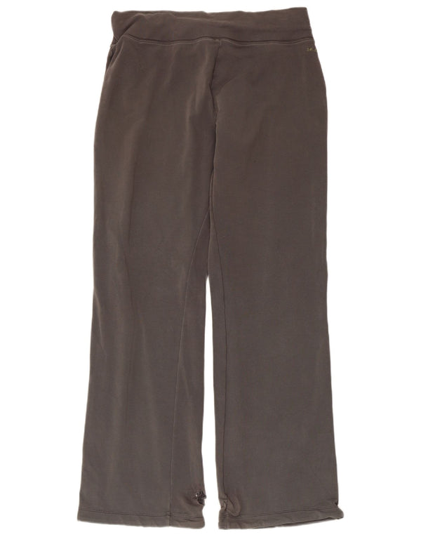 Nike Pantalon de survêtement Dri Fit pour femme UK 16 Large Gris Coton