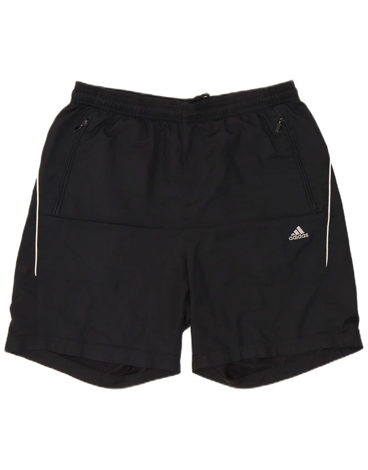 ADIDAS Short de sport homme noir moyen polyester