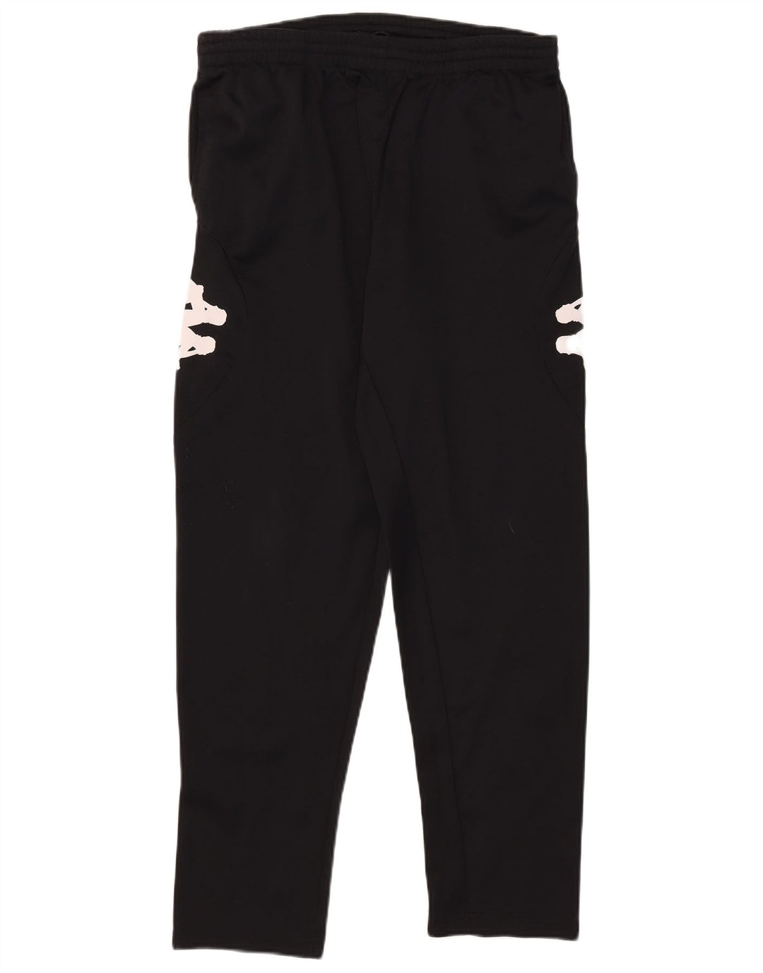 Kappa Pantalon de Survêtement Graphique Homme XL Noir Polyester