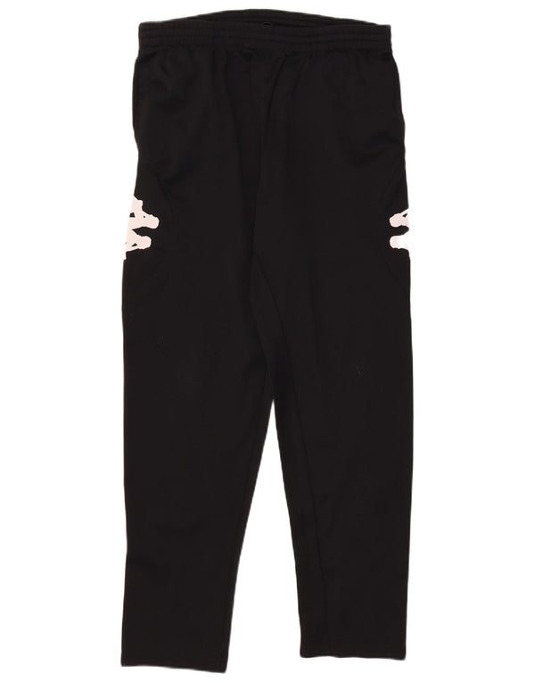 Kappa Pantalon de Survêtement Graphique Homme XL Noir Polyester