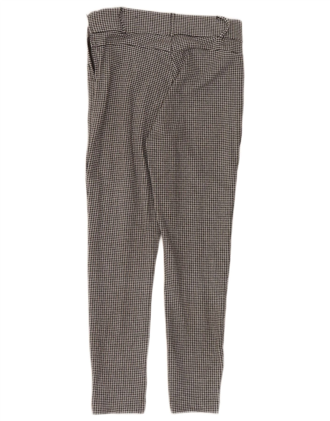 Pantalon court Trafaluc Zara Femme Medium W28 L26 Pied-de-poule noir